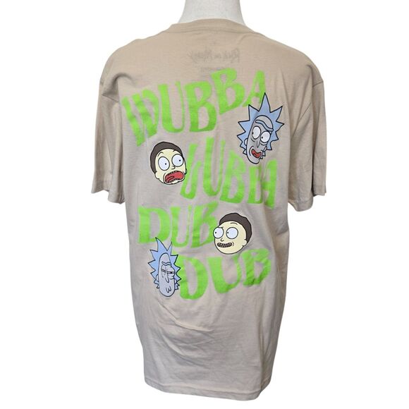 🛸 Rick and Morty “Wubba Lubba Dub Dub” Graphic T-Shirt | Size M | Like New - Picture 4 of 10